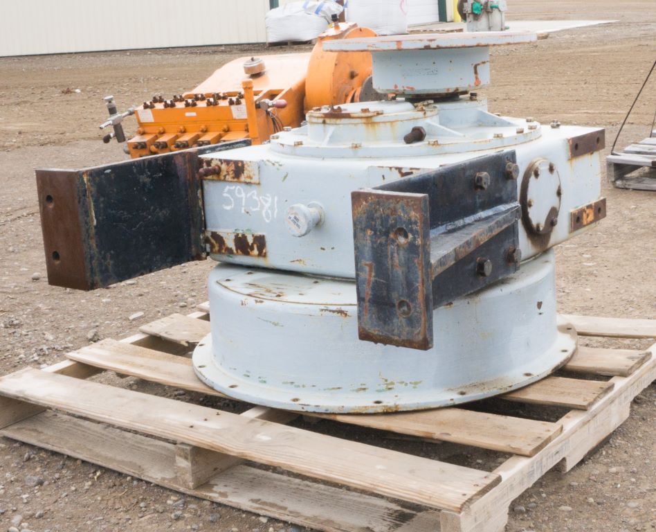 1820 HP @ 1200 RPM, Kuypers #63070, Parallel Shaft Gear Increaser Gearbox, 1519 RPM output, 1.25:1 Ratio - Image 1
