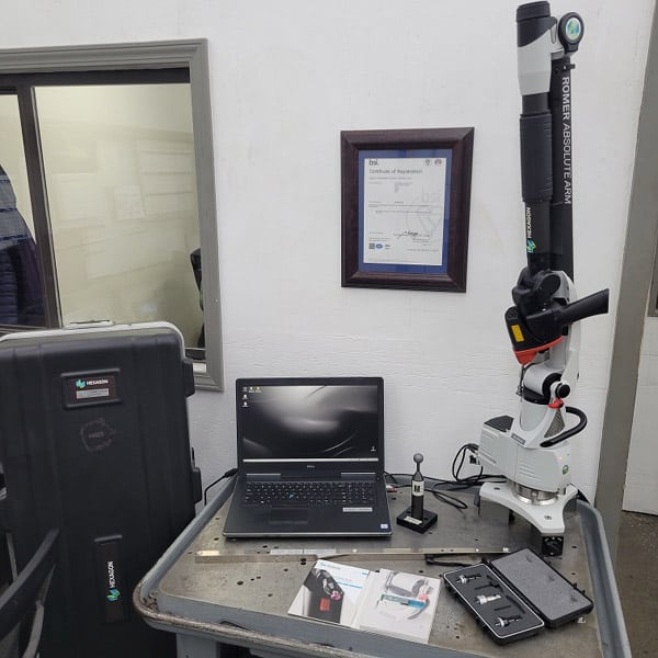 Hexagon #Absolute-Arm-7525-SI, 7-Axis high accuracy arm w/integrated scanner RS4, 2017 - Image 1