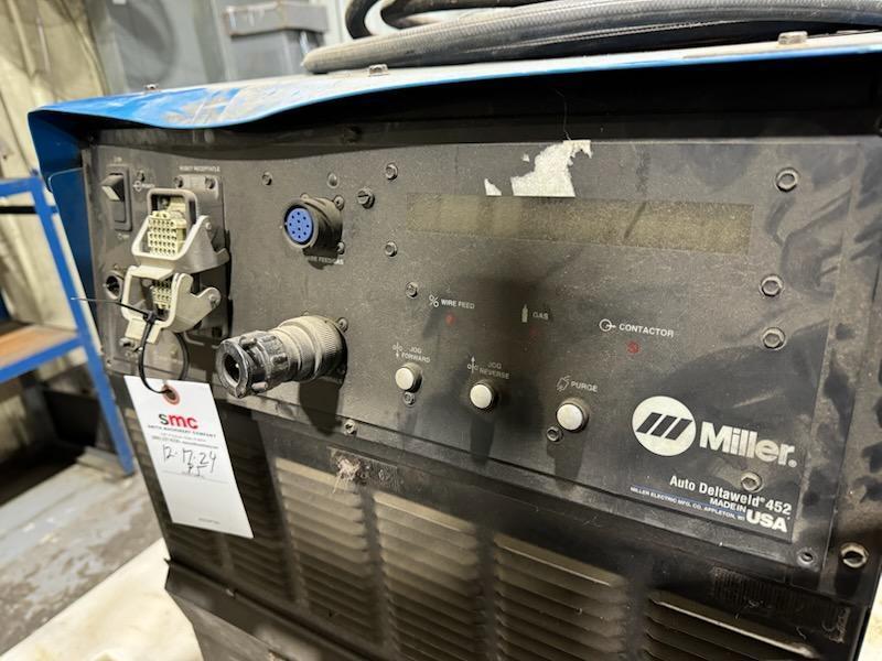 450 Amps, Miller #Deltaweld-452, Arc Welder, 240 V., 3 Phase - Image 3