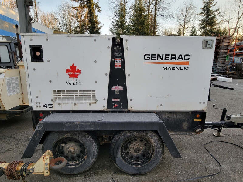 34 KW Generac #MMG45FHKCAN6, mobile diesel generator with trailer, 2017 - Image 1