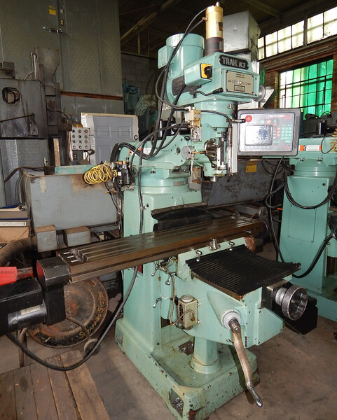 Southwestern Industries #Trak-K3-E, vertical mill, 50" x10" table, 750 table capacity - Image 1