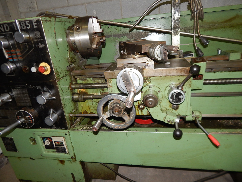 15-3/8"/8-5/8"/22-7/8" x 85" Nardini #ND1585E, engine lathe, 2-1/32" spindle hole - Image 3