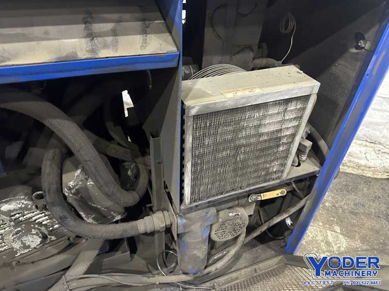 90/132 cfm, 100/175 psi, Quincy #QSB30, rotary screw air compressor, 30 HP, oil cooler, 2009 - Image 8