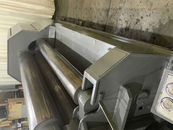 6' x 5/8" Akyapak #AHS12/14x2100, plate bending rolls, hydraulic drop end, hydraulic roll adjustment, 12 HP - Image 10