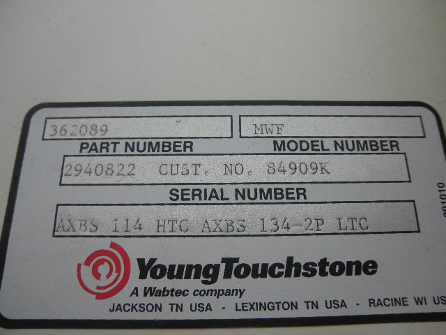 Young Touchstone #MWF, Radiator Assembly, 2500/1500 HP - Image 3