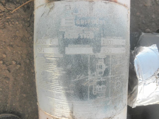 4" 900 Lb. PE Larkin #18004-F, Pulsation Dampener Cartridge, 500 psi max Charge, 1800 psi max Oper. Pressure - Image 3
