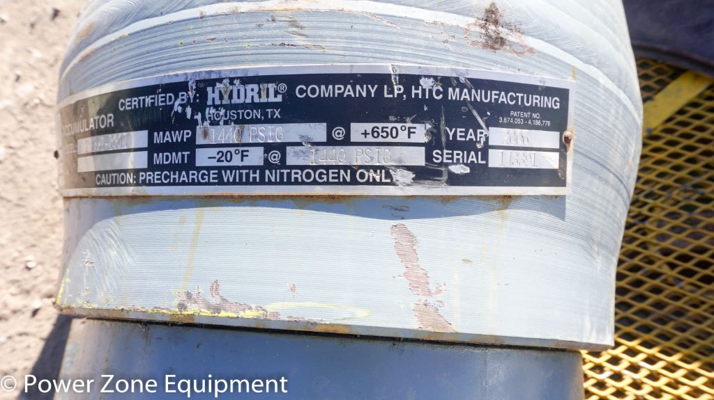 Hydril #IP-2-1/2-1440, Dampener, 1440 psi - Image 4