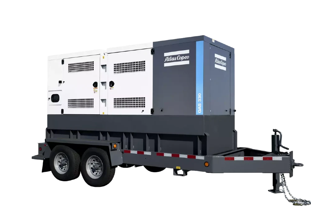 290 KW Atlas Copco #QAS330JD T4F diesel generator set, standby, 600 Volts multi, 2024 - Image 1