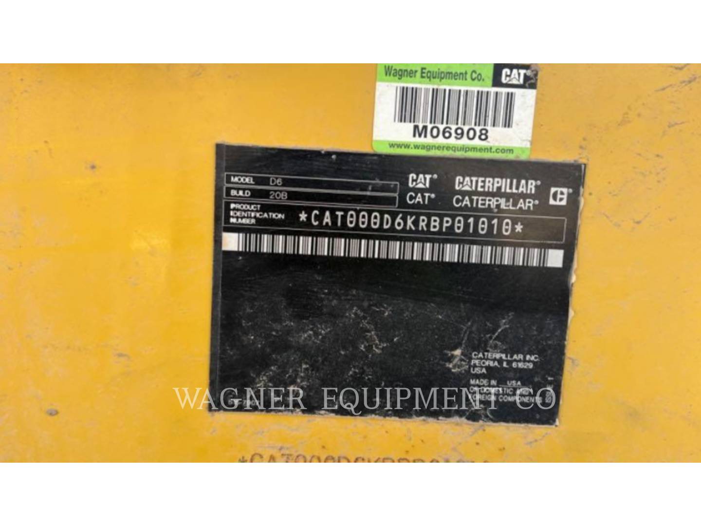 Caterpillar D6 VP, Crawler Dozer, 2756 hours, S/N: RBP01010, 2021 - Image 6