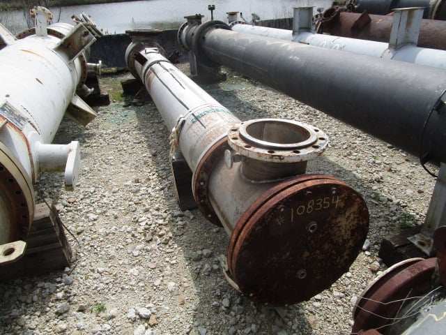 848 sq.ft., 30FV psi shell, 100 psi tube, Rockaway, 300°F, pre-evaporator condenser, 1980 - Image 1