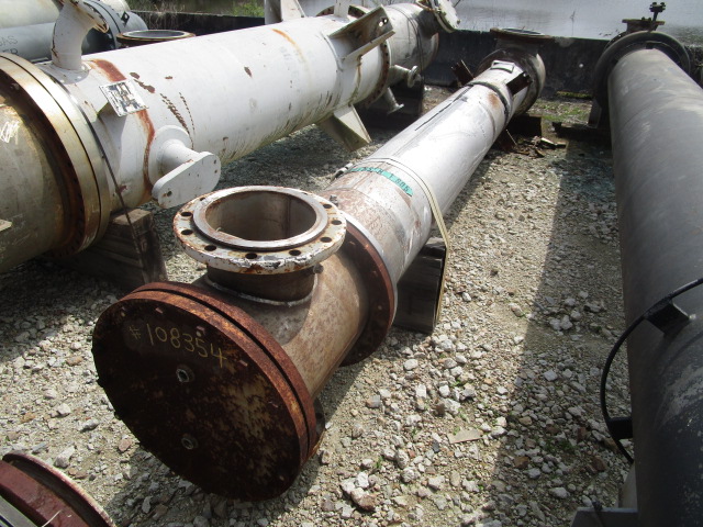 848 sq.ft., 30FV psi shell, 100 psi tube, Rockaway, 300°F, pre-evaporator condenser, 1980 - Image 6
