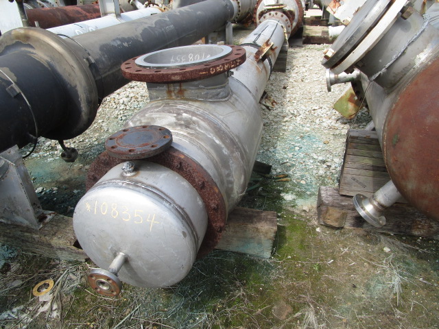 848 sq.ft., 30FV psi shell, 100 psi tube, Rockaway, 300°F, pre-evaporator condenser, 1980 - Image 10