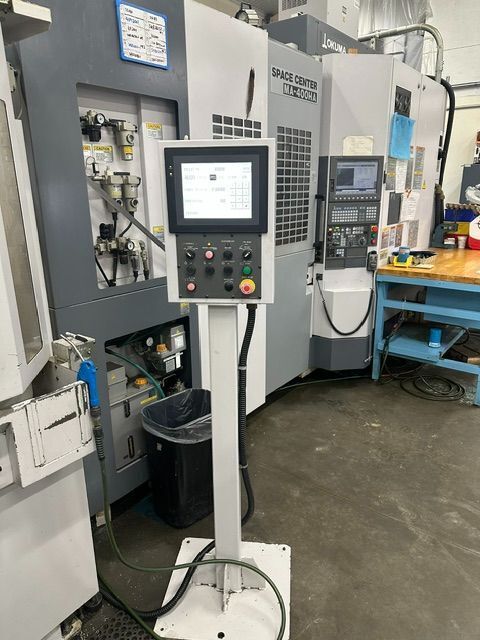 Okuma #MA-400HA, CNC horizontal machining center, 22" X, 24" Y, 22" Z, 15000 RPM, 200 automatic tool changer - Image 2