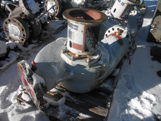 1825 GPM @ 70' TDH, Sulzer Bingham #10x12x14-CVA, Vertical In-Line Centrifugal Pump, 1-Stage, 12" suction - Image 1