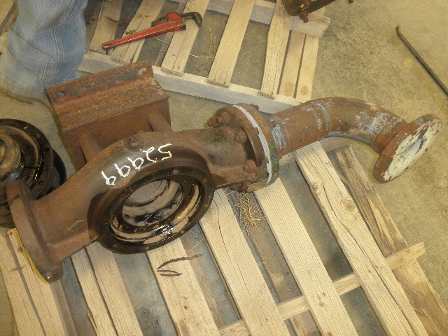 525 GPM @ 104' TDH, Grundfos #C9614, Centrifugal Pump, Vert., 1-Stage, 4" suction, 4" discharge, 3500 RPM - Image 1