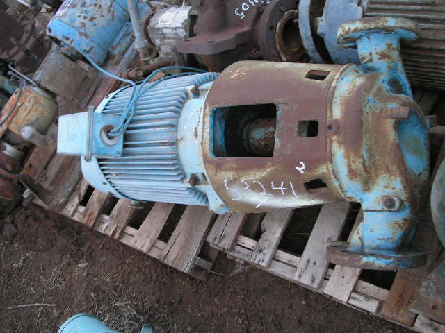 525 GPM @ 250' TDH, Ingersoll-Rand #4x3x8-VOC, Centrifugal Pump, Vert., 1-Stage, 7.63" imp., 4" suction, 3" - Image 3