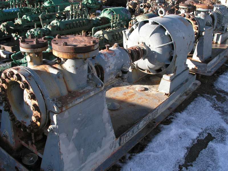 348 GPM @ 850' TDH, Pacific #RVTB-2-1/2, Centrifugal Pump, Horz., center mount, 3550 RPM - Image 4