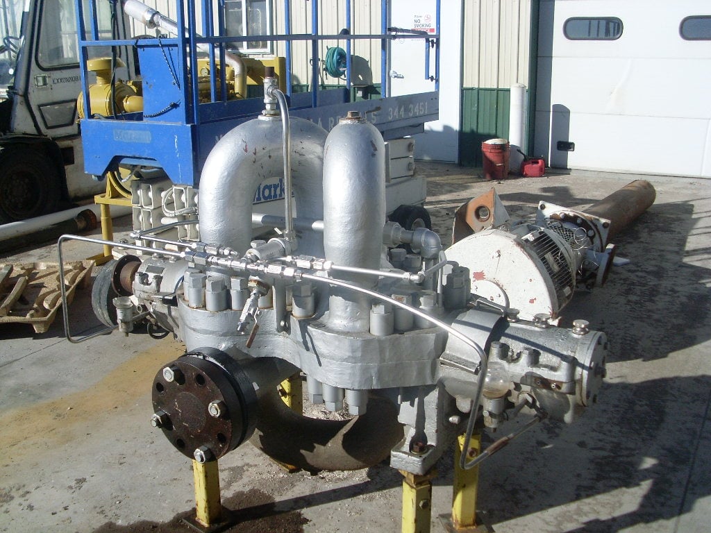 870 GPM @ 1150' TDH, Byron-Jackson #4x6-OLMX, Centrifugal Pump, Horz., BB3, 4-Stage, 6" suction, 4" - Image 3