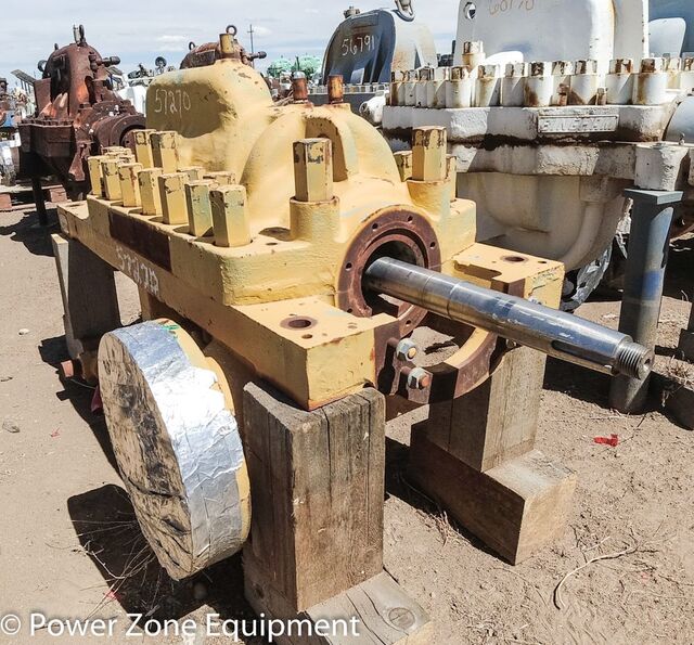 730 GPM @ 1500' TDH, Goulds #3300-3x6x9, Centrifugal Pump, Horz., 6-Stage, 8.88" imp., 6" suction, 3" - Image 1