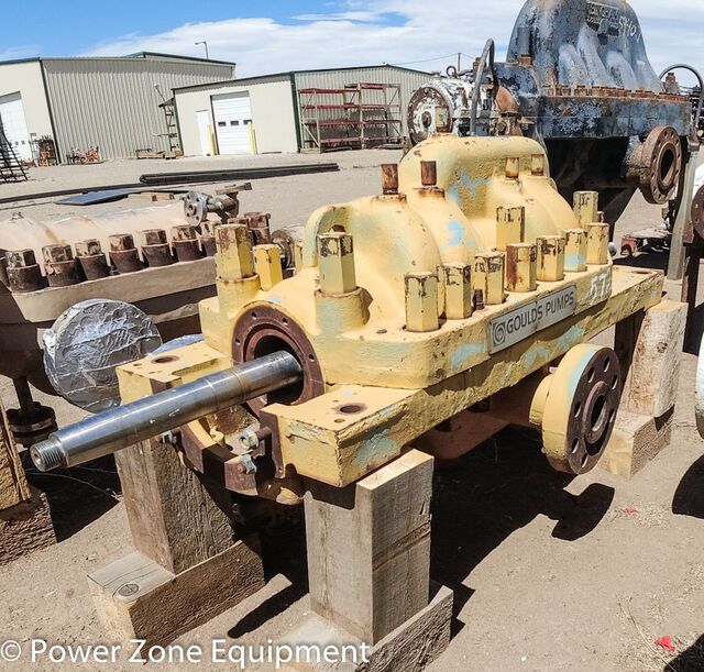 730 GPM @ 1500' TDH, Goulds #3300-3x6x9, Centrifugal Pump, Horz., 6-Stage, 8.88" imp., 6" suction, 3" - Image 2