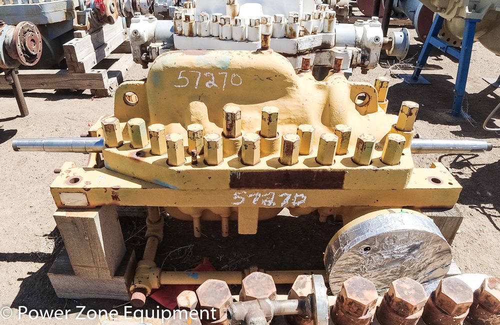 730 GPM @ 1500' TDH, Goulds #3300-3x6x9, Centrifugal Pump, Horz., 6-Stage, 8.88" imp., 6" suction, 3" - Image 5
