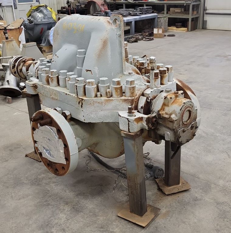 2200 GPM @ 1642' TDH, Sulzer Bingham #8x10x13B-MSD, Centrifugal Pump, Horz., BB3, 3-Stage, 11.61" imp., 10" - Image 2