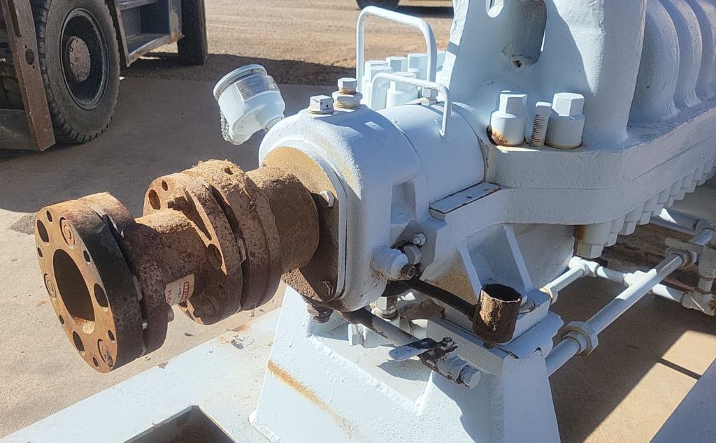 700 GPM @ 1879' TDH, Byron-Jackson #4x6x9C-DVMX, Centrifugal Pump, Horz., BB3, 9/6 Stage, 6" suction, 4" - Image 5