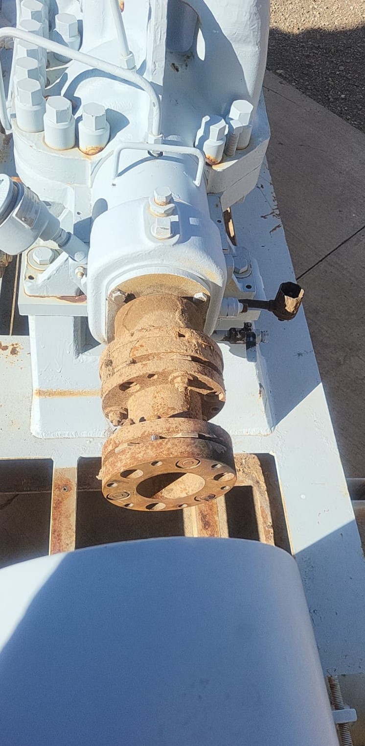 700 GPM @ 1879' TDH, Byron-Jackson #4x6x9C-DVMX, Centrifugal Pump, Horz., BB3, 9/6 Stage, 6" suction, 4" - Image 6