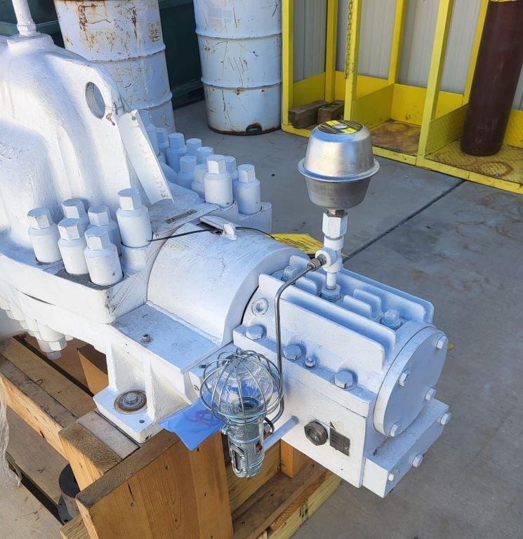 970 GPM @ 1925' TDH, Flowserve #4x6x10-7/5, Centrifugal Pump, Horz., BB3, 5-Stage, 6" suction, 4" discharge - Image 7