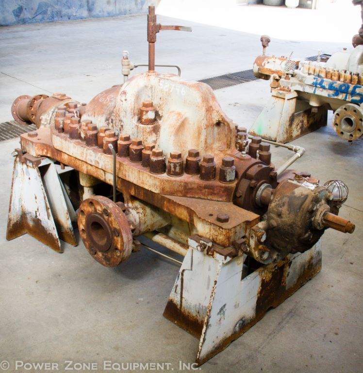 1280 GPM @ 2075' TDH, Ingersoll-Rand #4x11DA-5, Centrifugal Pump, Horz., BB3, 5-Stage, 11" imp., 6" suction - Image 1
