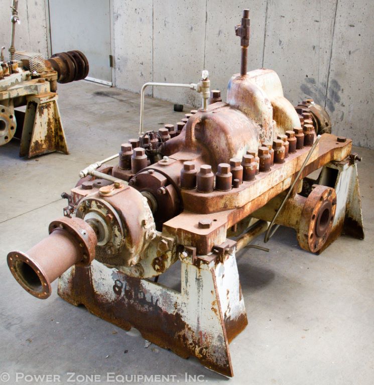 1280 GPM @ 2075' TDH, Ingersoll-Rand #4x11DA-5, Centrifugal Pump, Horz., BB3, 5-Stage, 11" imp., 6" suction - Image 3