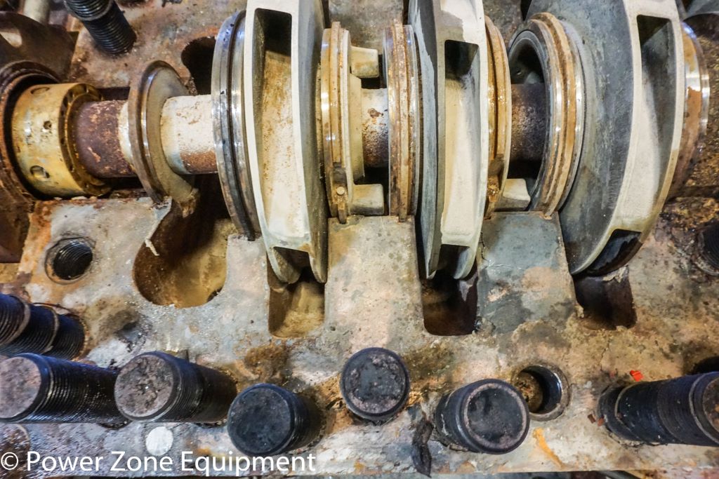 1280 GPM @ 2075' TDH, Ingersoll-Rand #4x11DA-5, Centrifugal Pump, Horz., BB3, 5-Stage, 11" imp., 6" suction - Image 8