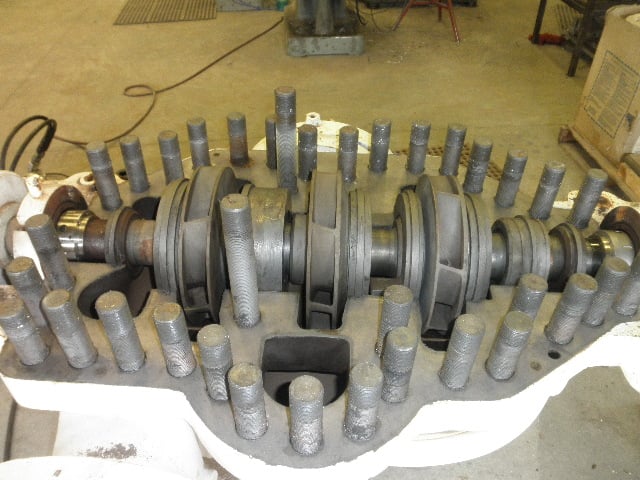 4000 GPM @ 2150' TDH, Sulzer Bingham #10x10x13.5B-MSD, Centrifugal Pump, Horz., BB3, 3-Stage, 12.63" imp. - Image 10