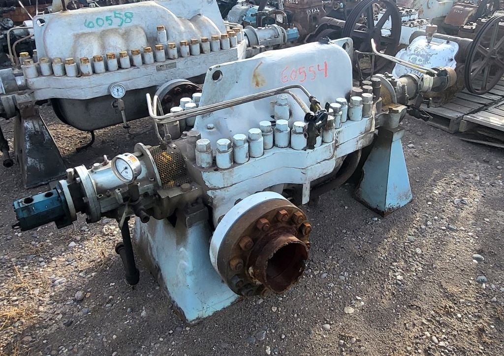 1605 GPM @ 2172' TDH, Sulzer Bingham #6x8x11-MSD, Centrifugal Pump, Horz., BB3, 5-Stage, 8" suction, 6" - Image 7