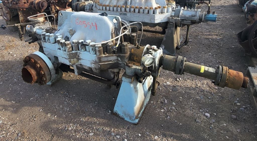 1605 GPM @ 2172' TDH, Sulzer Bingham #6x8x11-MSD, Centrifugal Pump, Horz., BB3, 5-Stage, 8" suction, 6" - Image 8