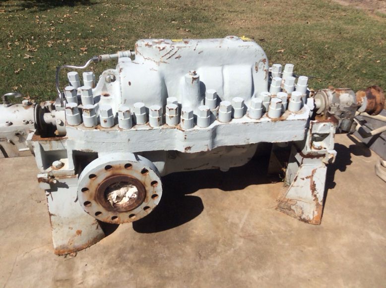 1000 GPM @ 2300' TDH, United #4x11-MSN, Centrifugal Pump, Horz., BB3, 5-Stage, 10.5" imp., 6" suction, 4" - Image 8