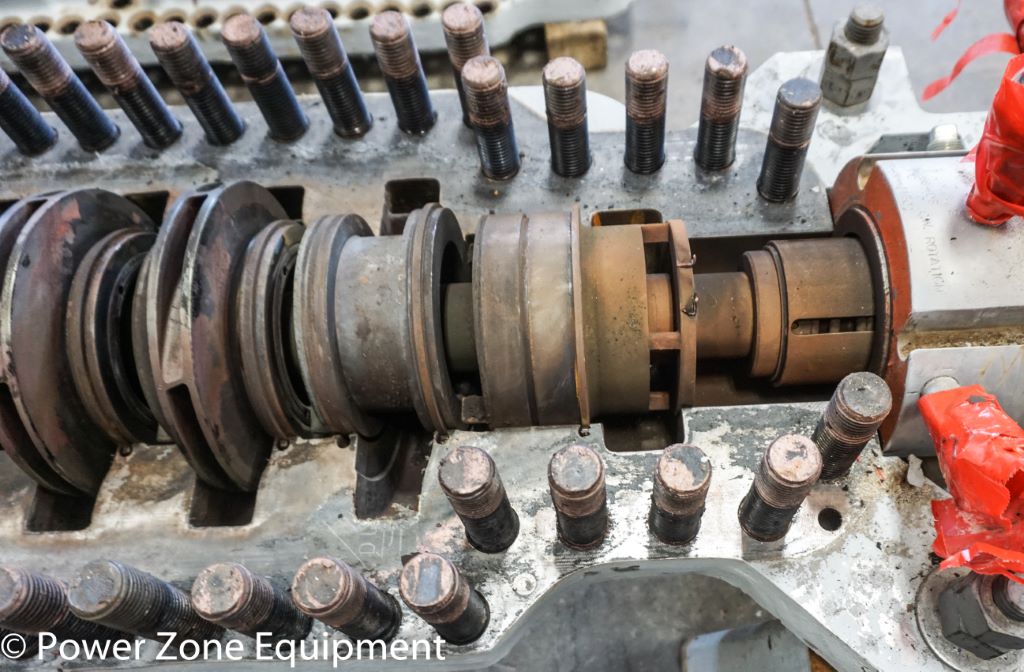 410 GPM @ 2323' TDH, Byron-Jackson #3x4x9-CMX, Centrifugal Pump, Horz., BB3, 12-Stage, 4" suction, 3" - Image 7