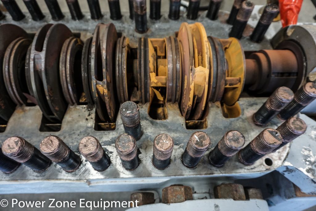 410 GPM @ 2323' TDH, Byron-Jackson #3x4x9-CMX, Centrifugal Pump, Horz., BB3, 12-Stage, 4" suction, 3" - Image 9