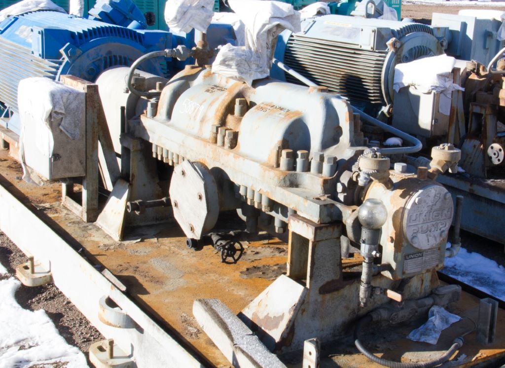 458 GPM @ 2510' TDH, Union #3x4-MOC9, Centrifugal Pump, Horz., BB3, 9-Stage, 9.63" imp., 4" suction, 3" - Image 9