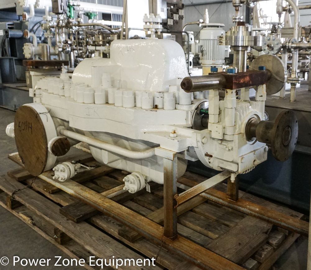 3680 GPM @ 3949' TDH, United #8x10x13M-MSN, Centrifugal Pump, Horz., 6-Stage, 10" suction, 8" discharge, 3560 - Image 3