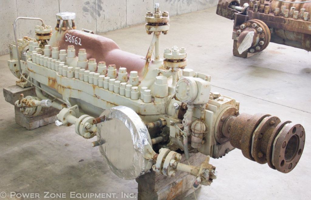 438 GPM @ 4754' TDH, Flowserve #3x6x9M-DVMX, Centrifugal Pump, Horz., BB3, 11-Stage, 9.22" imp., 6" suction - Image 4
