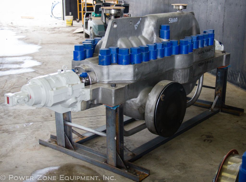 1500 GPM @ 6315' TDH, Sulzer Bingham #6x8x13.5-MSD, horz. centrifugal pump, BB3, 9-Stage, 13.5" imp., 8" - Image 2
