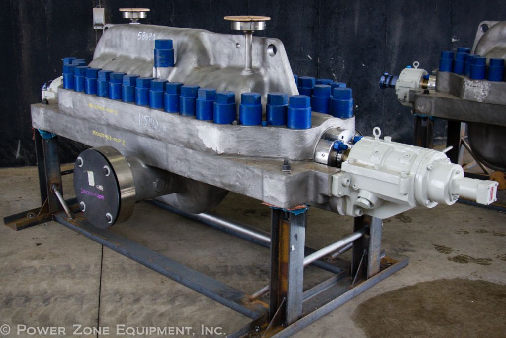 1500 GPM @ 6315' TDH, Sulzer Bingham #6x8x13.5-MSD, horz. centrifugal pump, BB3, 9-Stage, 13.5" imp., 8" - Image 3