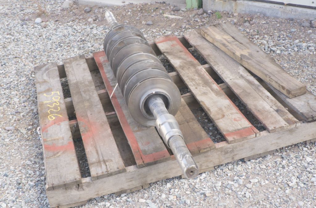 Byron Jackson #3x4x8.5-DVMX, Rotating Assembly, 8-Stage, 320 GPM @ 2079' TDH, 9" imp., 3550 RPM, Rebuilt - Image 2