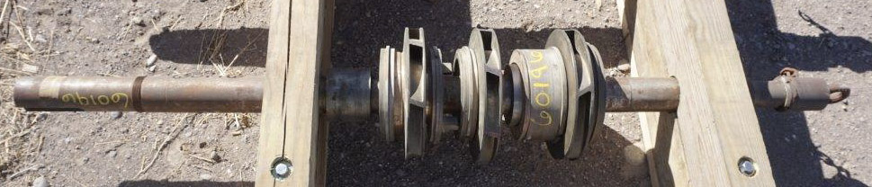 Sulzer Bingham #6x8x11A-MSD, Rotating Element w/Spare Shaft, 3-Stage, 1750 GPM @ 1220' TDH, 11" imp., 74" L x - Image 7