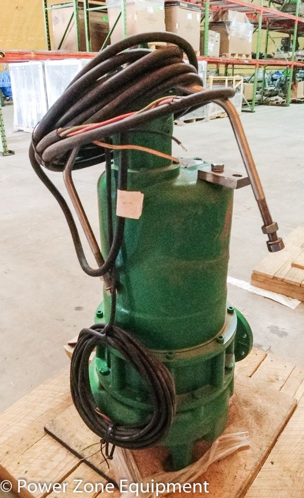 Hydromatic/Pentair #S4L500M5-8, Submersible Solids Handling Pump, 11.5" imp., 5" suction, 4" discharge, 5 HP - Image 2