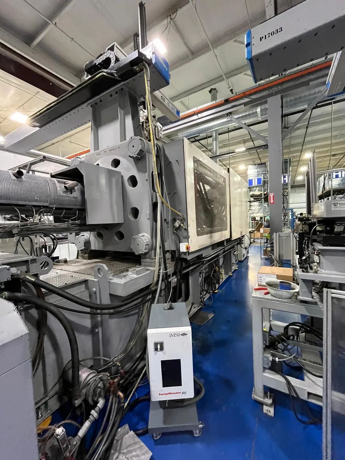 618 Ton, 132.8 oz., Nissei #FV9000-310L, horizontal injection molding machine, 100mm screw, 2000 - Image 8