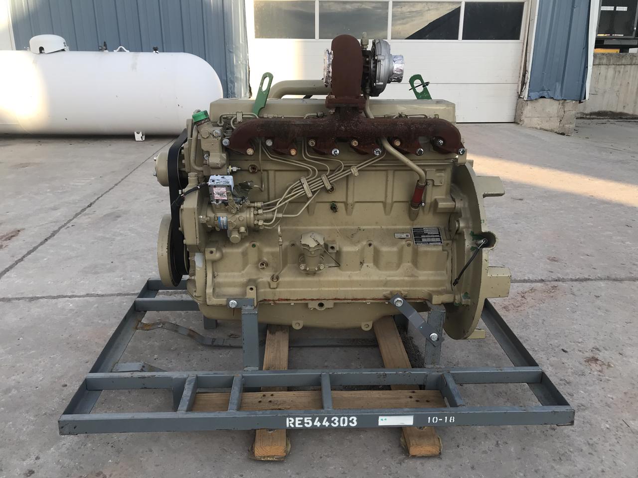 165 HP John Deere, industrial diesel engine, 6 cyl, 2012 - Image 1