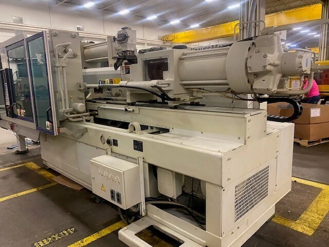 350 Ton, 22.9 oz., Krauss Maffei #KM350-1900C2, horizontal injection molding machine, 60mm screw, 2006 - Image 6