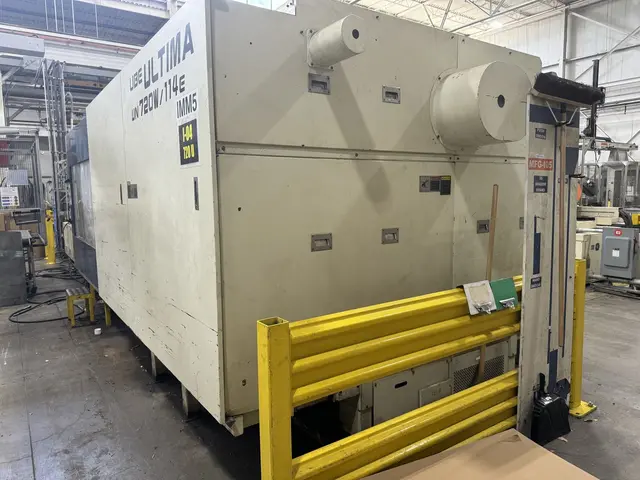720 Ton, 119.4 oz., UBE #Ultima-UN720W/114E, horizontal injection molding machine, all electric, 2008 - Image 6